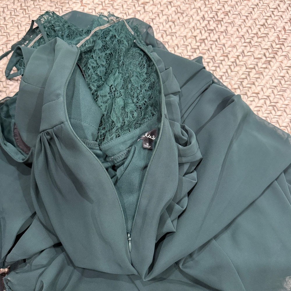 Lulus Green Lace A-Line Maxi Dress - Picture 7 of 13
